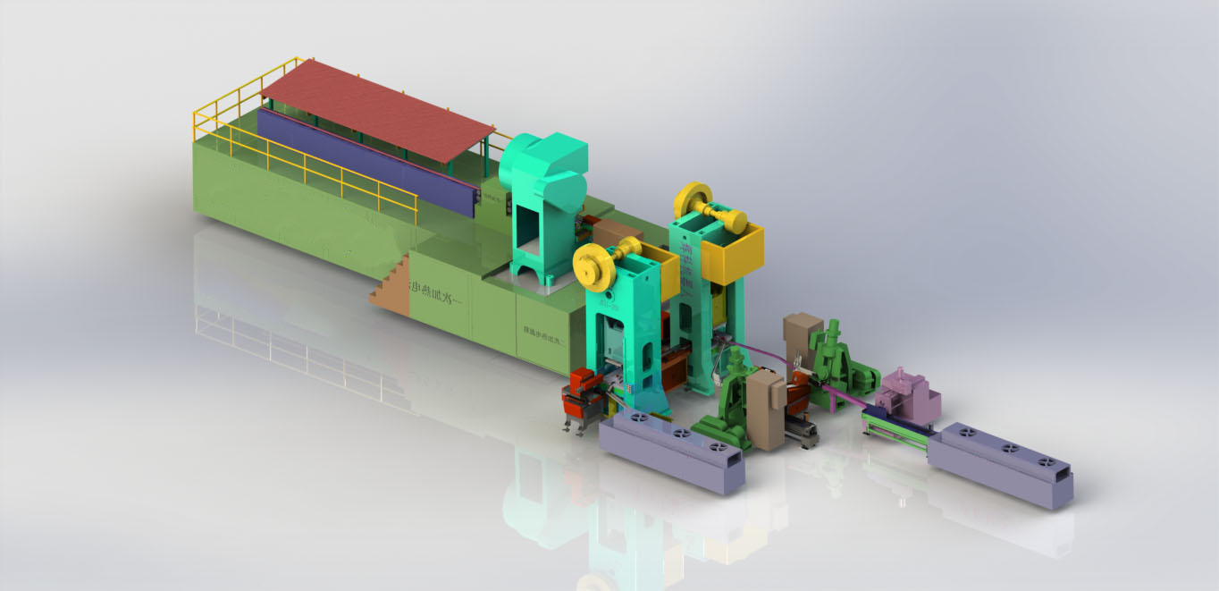 小型軸承套圈多工位自動套鍛生產(chǎn)線